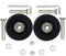 ORO 1 Pair Luggage Wheels Replacement 60mm Case Wheels with 8mm(0.31") Bearings Wheels for Suitcase and Inline Outdoor Skate and Caster Board (60 ...